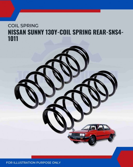 Coil Spring Rear-Nissan Sunny 130Y-SNS4-1011