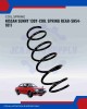 Coil Spring Rear-Nissan Sunny 130Y-SNS4-1011