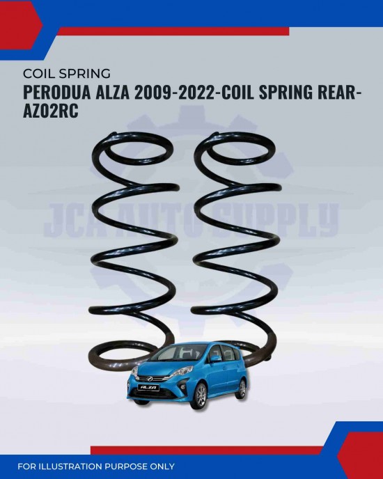 Coil Spring Rear-Perodua Alza-AZ02RC