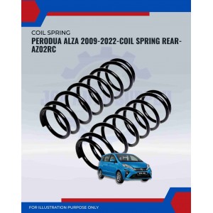 Coil Spring Rear-Perodua Alza-AZ02RC