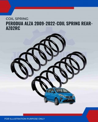 Coil Spring Rear-Perodua Alza-AZ02RC