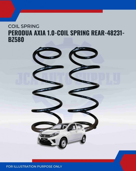 Coil Spring Rear-Perodua Axia-48231-BZ580