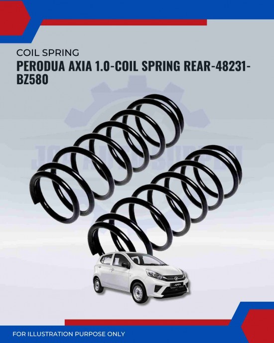 Coil Spring Rear-Perodua Axia-48231-BZ580
