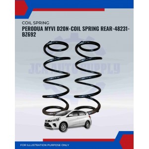 Coil Spring Rear-Perodua Myvi D20N 2019-48231-BZ692