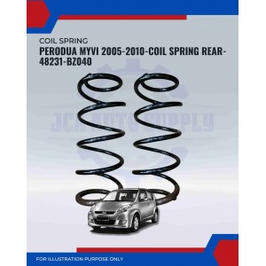 Coil Spring Rear-Perodua Myvi 2005-2010-48231-BZ040
