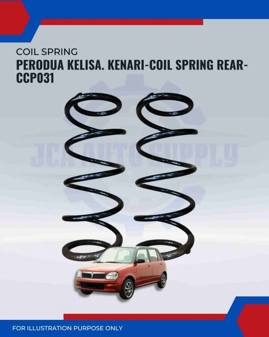 Coil Spring Rear-Perodua Kelisa-CCP031