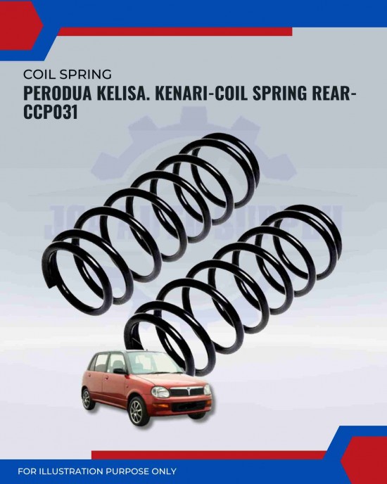 Coil Spring Rear-Perodua Kelisa-CCP031