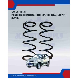 Coil Spring Rear-Perodua Kembara-48231-87Z06