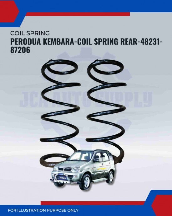 Coil Spring Rear-Perodua Kembara-48231-87Z06