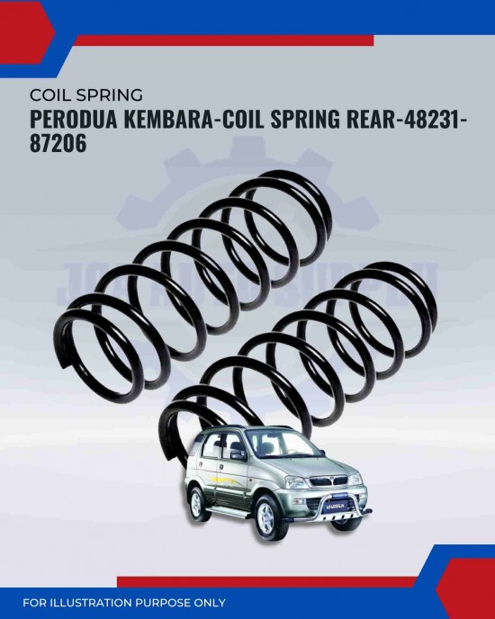 Coil Spring Rear-Perodua Kembara-48231-87Z06