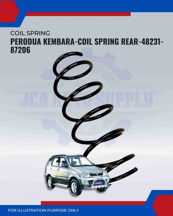 Coil Spring Rear-Perodua Kembara-48231-87Z06