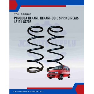 Coil Spring Rear-Perodua Kenari-48131-87Z08