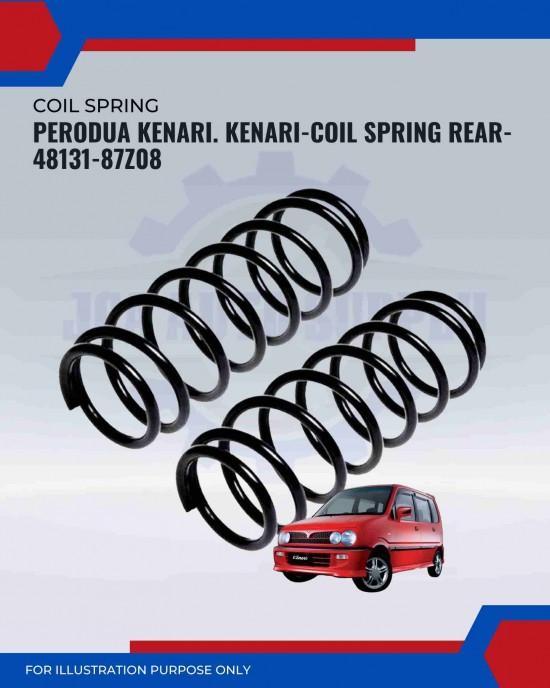 Coil Spring Rear-Perodua Kenari-48131-87Z08