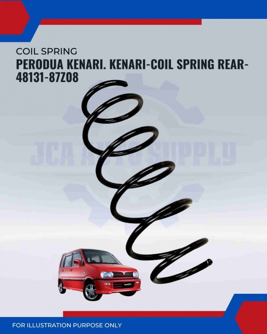 Coil Spring Rear-Perodua Kenari-48131-87Z08