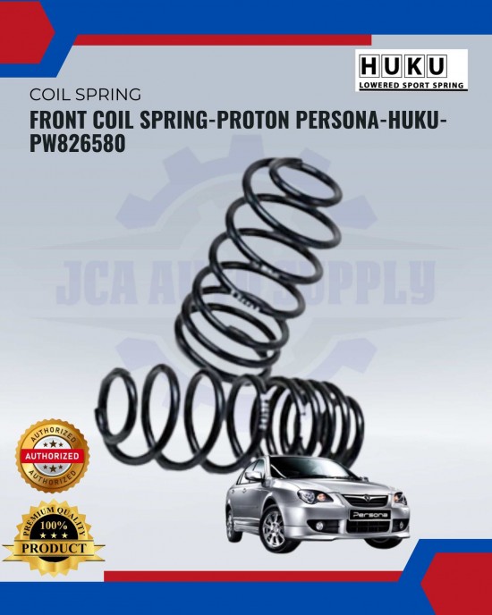 Proton Persona Elegance Old Model-Front Coil Spring-HUKU-PW826580 Coil Spring image