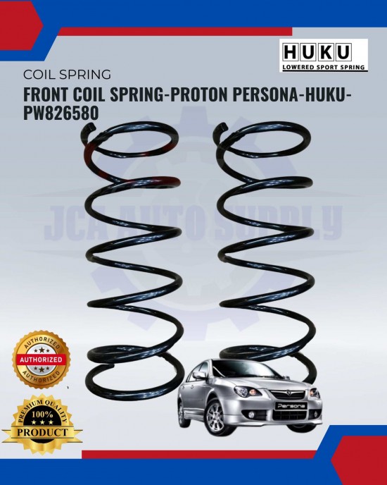 Proton Persona Elegance Old Model-Front Coil Spring-HUKU-PW826580 Coil Spring image