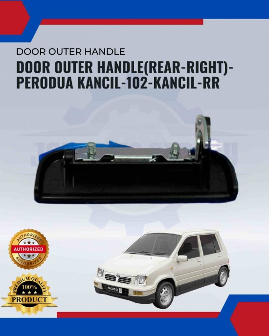 Door Outer Handle(Rear-Right)-Perodua Kancil-102-KANCIL-RR image