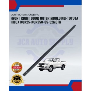 FRONT RIGHT DOOR OUTER MOULDING-TOYOTA HILUX KUN25-KUN250-05-52M0FR