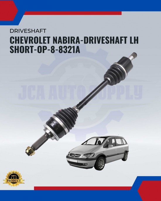 Showing image for Chevrolet Nabira-Driveshaft LH Short-OP-8-8321A Chevrolet Nabira-Driveshaft LH Short-OP-8-8321A Suspension Part image