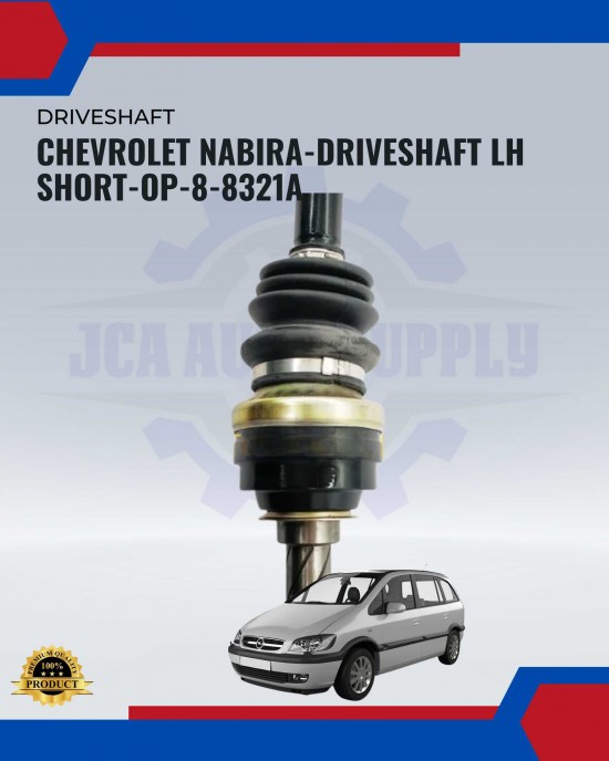 Showing image for Chevrolet Nabira-Driveshaft LH Short-OP-8-8321A Chevrolet Nabira-Driveshaft LH Short-OP-8-8321A Suspension Part image