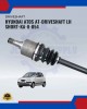 Hyundai Atos AT-Driveshaft LH Pendek-KA-8-054 Suspension Part image