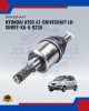 Hyundai Atos AT-Driveshaft LH Short-KA-8-923A Suspension Part image