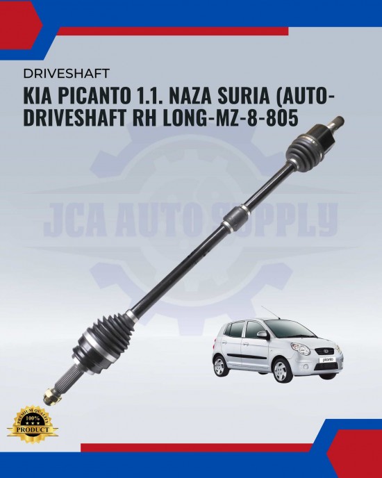 Showing image for Kia Picanto 1.1. Naza Suria (Auto)-Driveshaft RH Long-MZ-8-805 Kia Picanto 1.1. Naza Suria (Auto)-Driveshaft RH Long-MZ-8-805 Suspension Part image