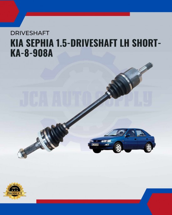 Showing image for Kia Sephia 1.5-Driveshaft LH Short-KA-8-908A Kia Sephia 1.5-Driveshaft LH Short-KA-8-908A Suspension Part image