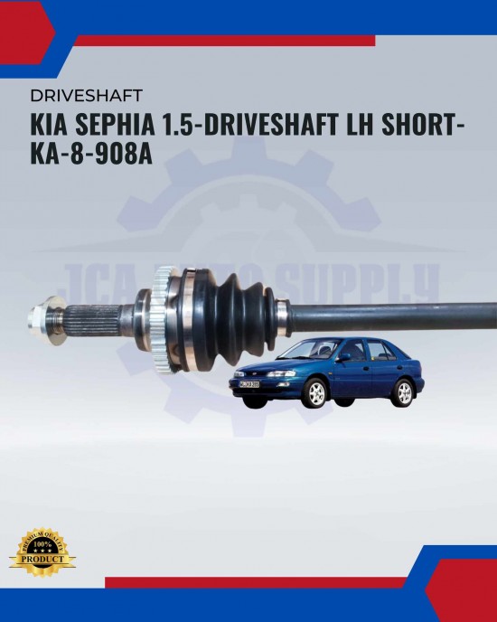 Showing image for Kia Sephia 1.5-Driveshaft LH Short-KA-8-908A Kia Sephia 1.5-Driveshaft LH Short-KA-8-908A Suspension Part image