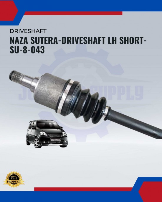 Naza Sutera-Driveshaft LH Short-SU-8-043 Suspension Part image