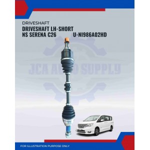 Driveshaft LH Short-Nissan Serena C26-Anshin-U-NI986A02HD Driveshaft LH Short-Nissan Serena C26-Anshin-U-NI986A02HD