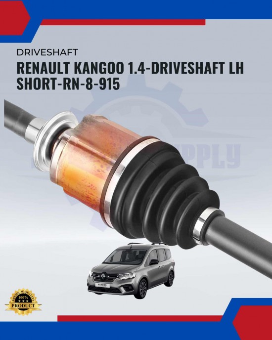 Renault Kangoo 1.4-Driveshaft LH Short-RN-8-915 Suspension Part image