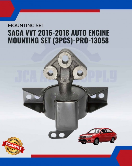 Proton Saga VVT 2016-2018 Engine Mounting Set(3pcs)-PRO-13058 Engine Mounting image