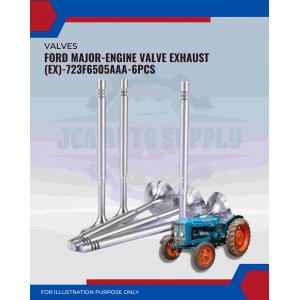 Exhaust Valve (EX)-Ford Major-723F6505AAA