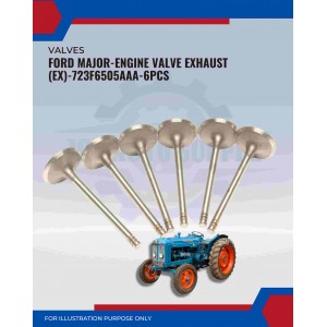 Exhaust Valve (EX)-Ford Major-723F6505AAA Exhaust Valve (EX)-Ford Major-723F6505AAA