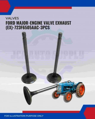 Exhaust Valve (EX)-Ford Major-723F6505AAC