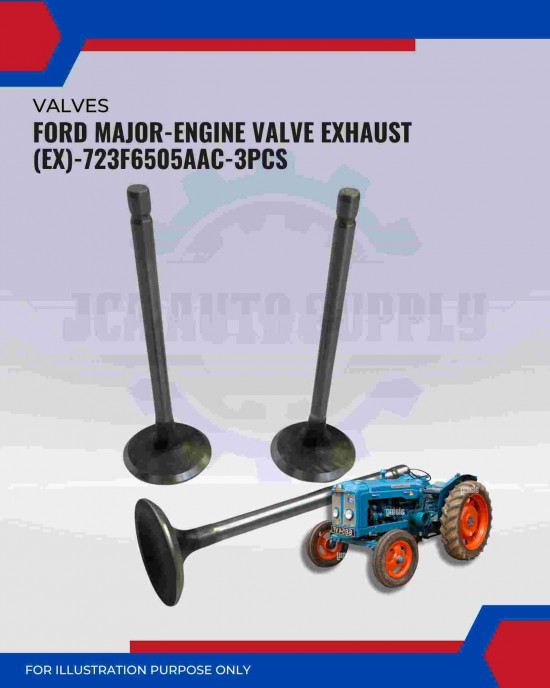 Exhaust Valve (EX)-Ford Major-723F6505AAC