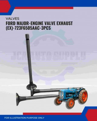 Exhaust Valve (EX)-Ford Major-723F6505AAC