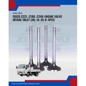 Engine Valve Intake/Inlet (IN) Set-Isuzu C221. C190. C240-1A-25-0
