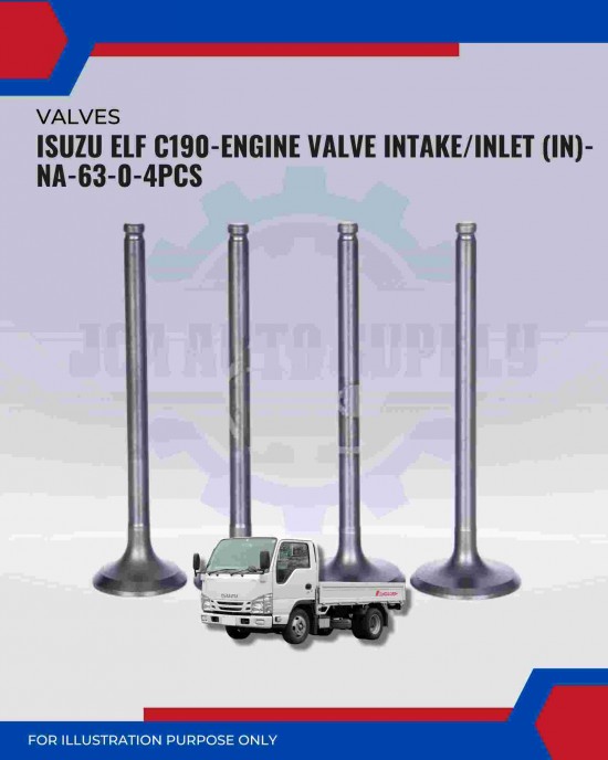 Engine Valve Intake/Inlet (IN) Set-Isuzu ELF C190- NA-63-0