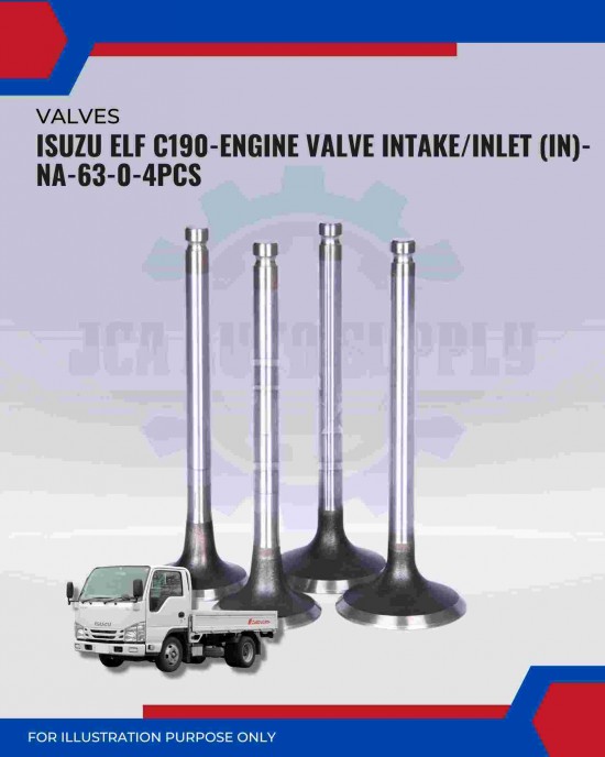 Engine Valve Intake/Inlet (IN) Set-Isuzu ELF C190- NA-63-0