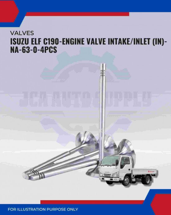 Engine Valve Intake/Inlet (IN) Set-Isuzu ELF C190- NA-63-0