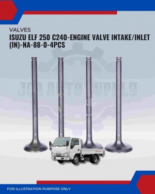 Engine Valve Intake/Inlet (IN) Set-Isuzu ELF C250. C240- NA-88-0