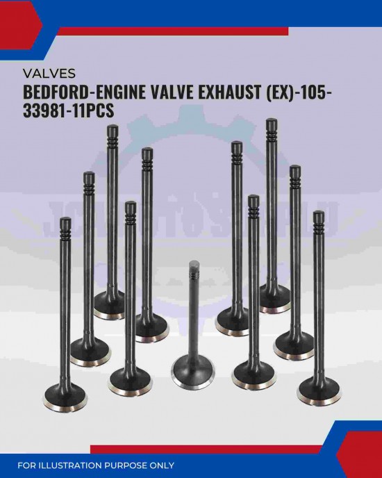 Exhaust Valve (EX)-Bedford-105-33981