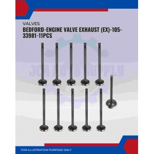 Exhaust Valve (EX)-Bedford-105-33981 Exhaust Valve (EX)-Bedford-105-33981