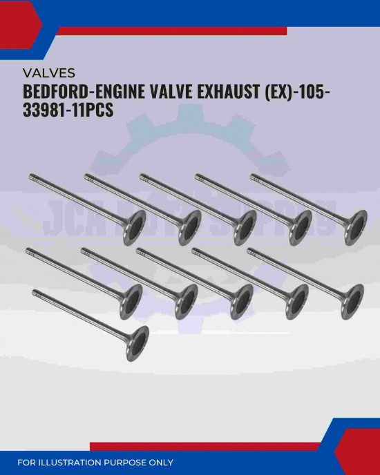 Exhaust Valve (EX)-Bedford-105-33981