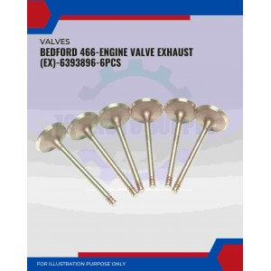 Exhaust Valve (EX)-Bedford 466-6393896 Exhaust Valve (EX)-Bedford 466-6393896