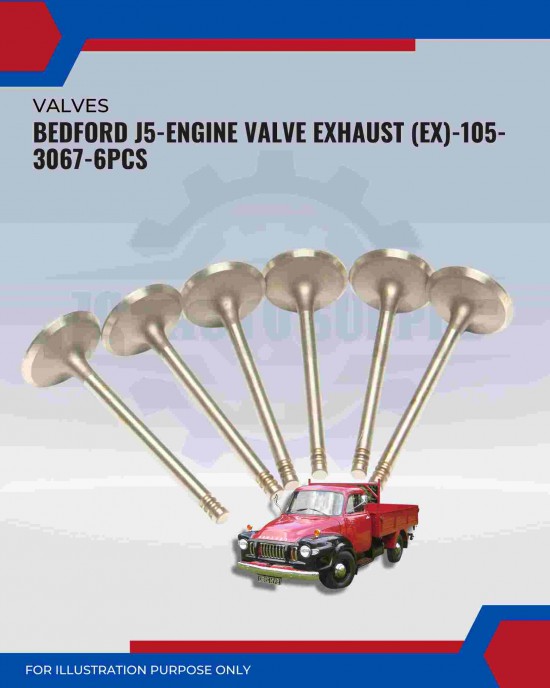 Exhaust Valve (EX)-Bedford J5-105-3067