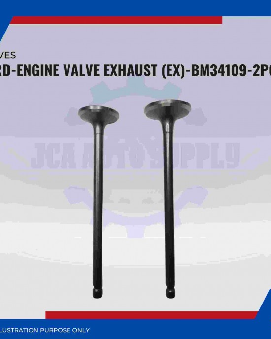 Exhaust Valve (EX)-Ford-BM34109 Exhaust Valve (EX)-Ford-BM34109