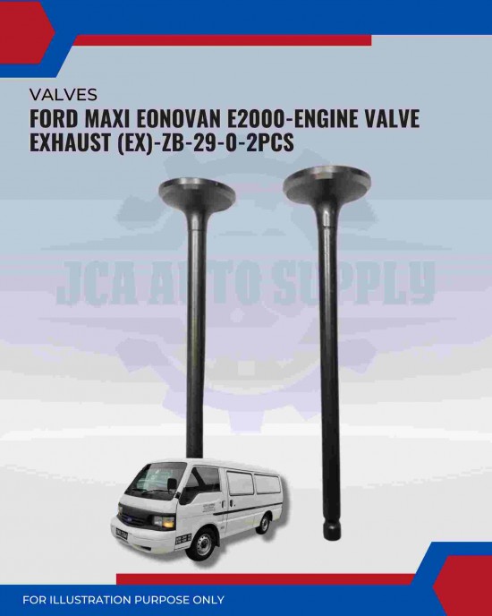 Exhaust Valve (EX)-Ford Maxi Econovan E2000-ZB-29-0